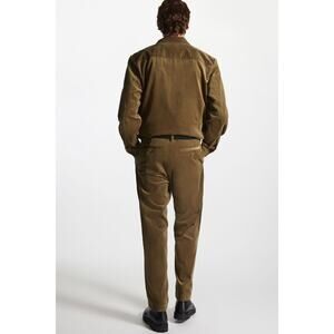 COS brown straight leg Regular-Fit Corduroy Chinos 28R